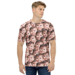 Custom Baby Face T-shirt For Parents