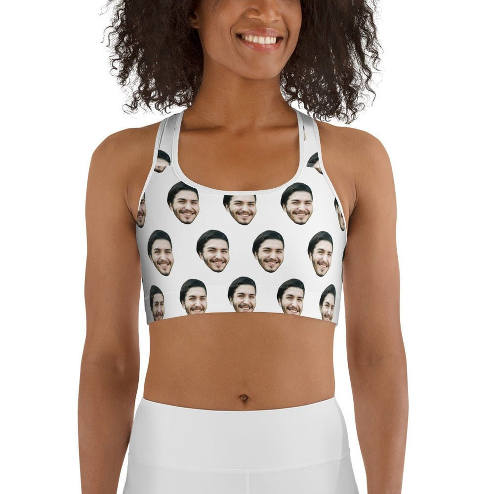 Custom Face Sports Bra