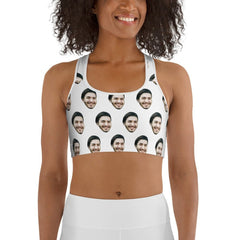 Custom Face Sports Bra