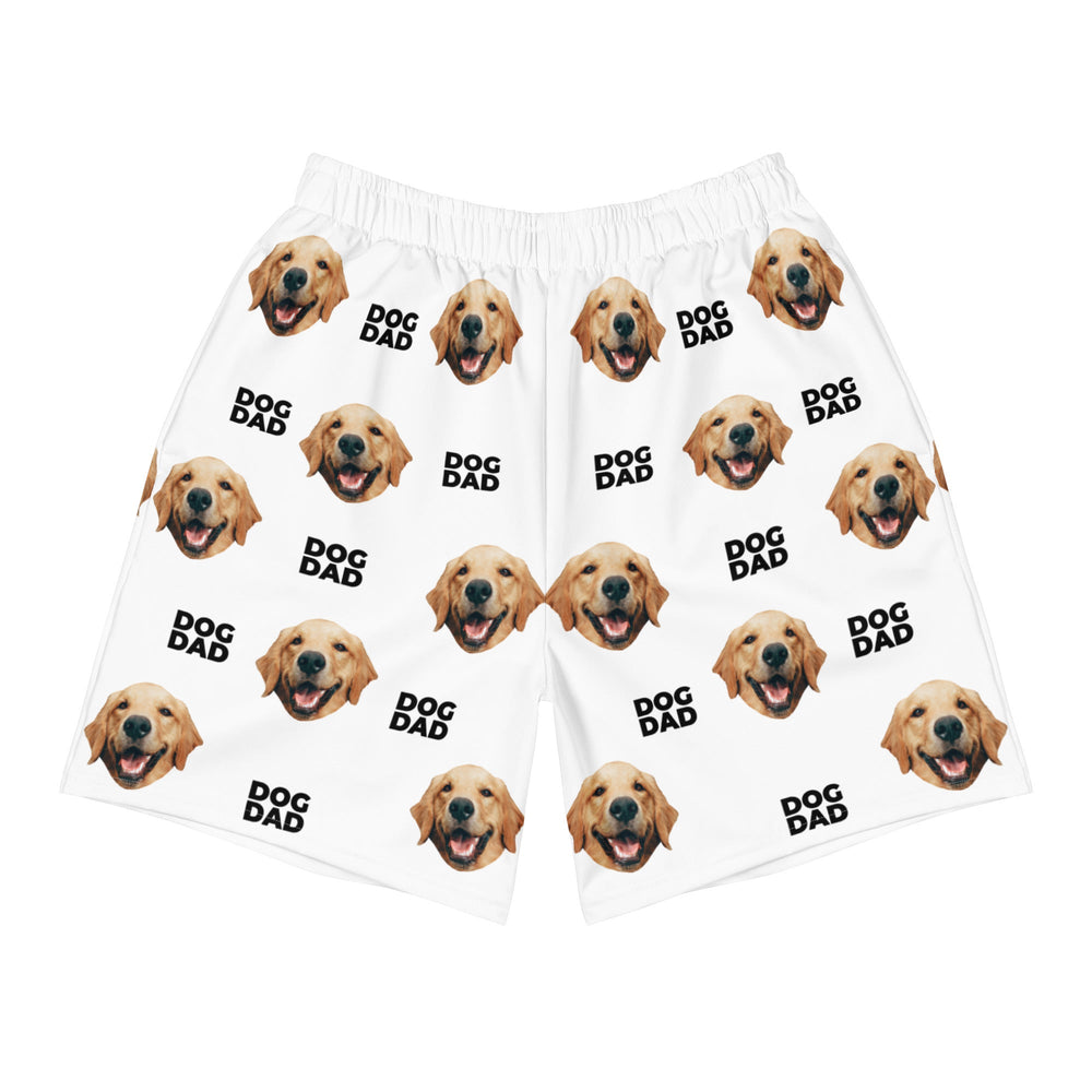 Custom Dog Dad Face Shorts