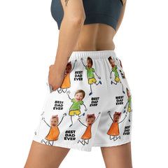 Custom Photo Best Dad Ever Shorts