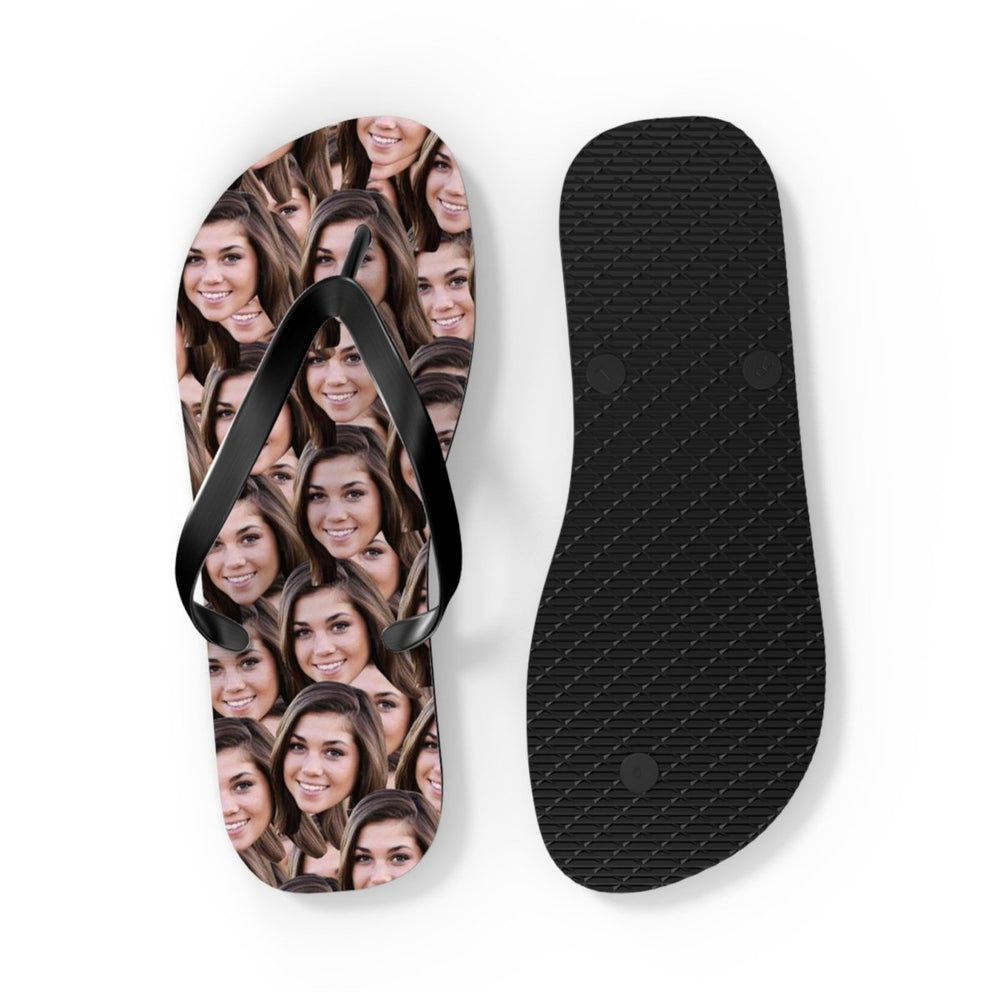 Custom Face Flip Flops Personalized Photo Flip Flops