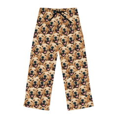 Crazy Dog Faces Pajamas