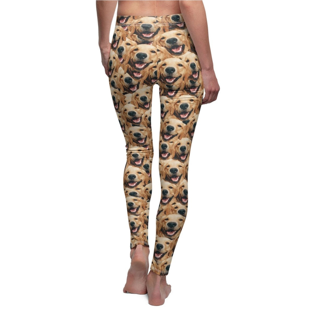 Crazy Dog Faces Women's Leggings Pet Leggings