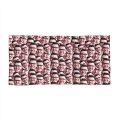Crazy Faces Beach Towel