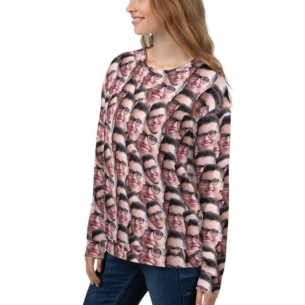 Crazy Faces Unisex Sweatshirt