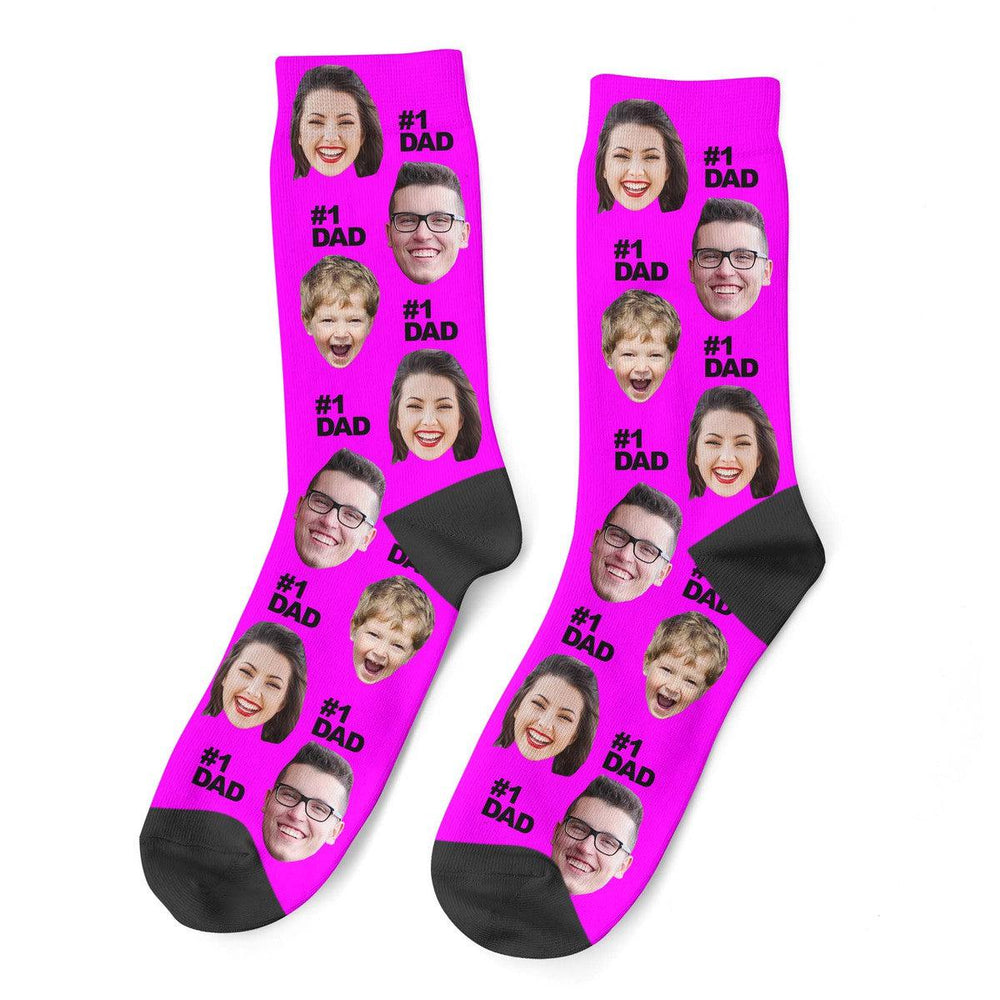 Custom #1 Dad Socks
