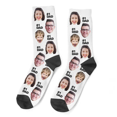 Custom #1 Dad Socks