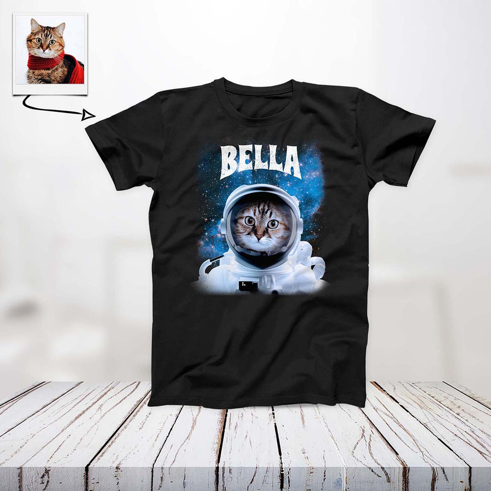 Astronaut Cat In Space T-shirt