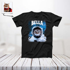 Astronaut Cat In Space T-shirt