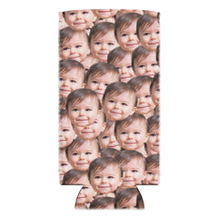 Custom Baby Face Can Cooler