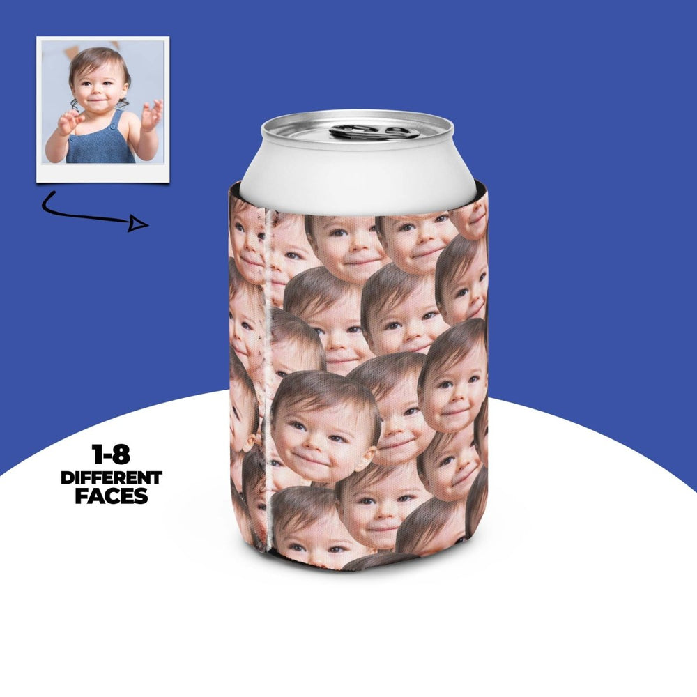 Custom Baby Face Can Cooler