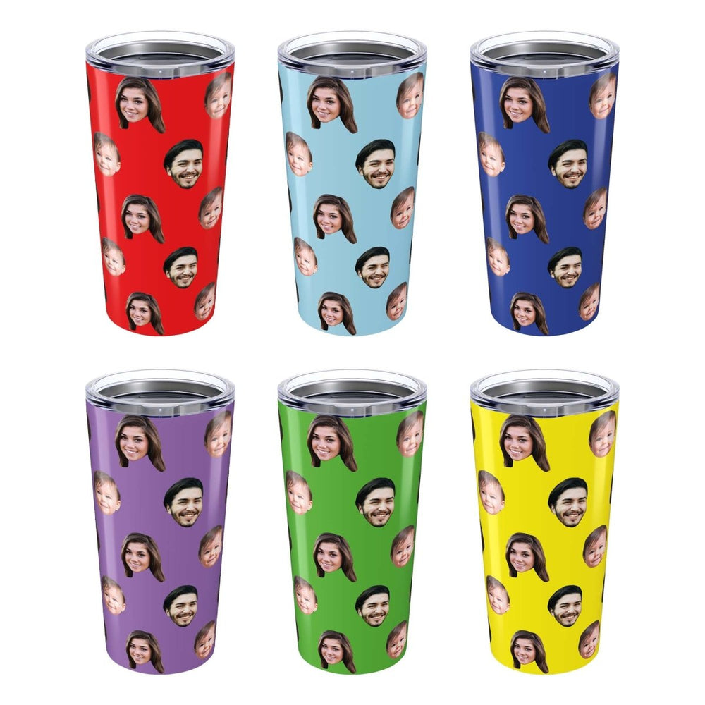 Custom Baby Face Dad Tumbler