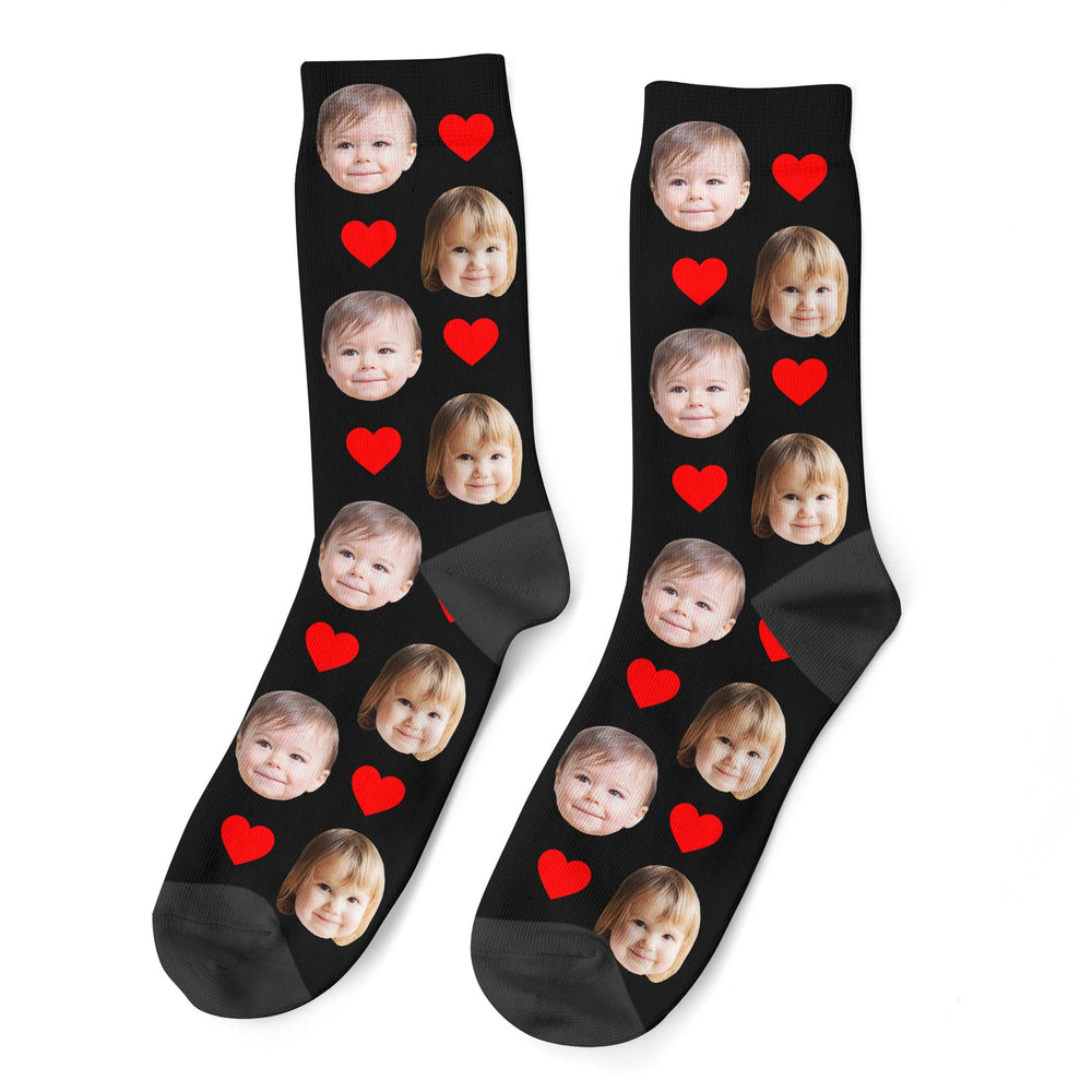 Custom Baby Face Socks Gift for Parents