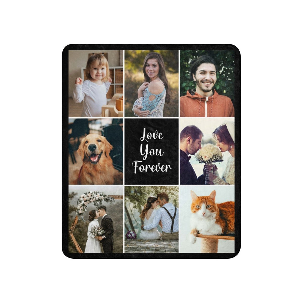 Custom Blanket With Photos