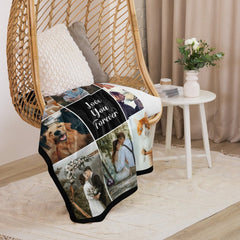 Custom Blanket With Photos