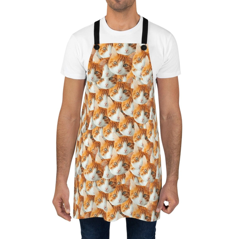 Custom Cat Face Apron Personalized Cat Photo Apron