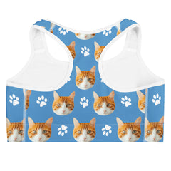 Custom Cat Face Bra