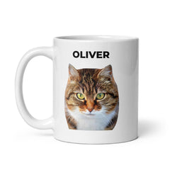 Custom Cat Portrait Mug