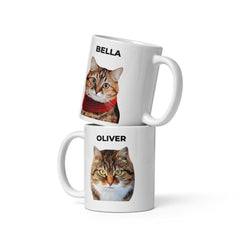 Custom Cat Portrait Mug