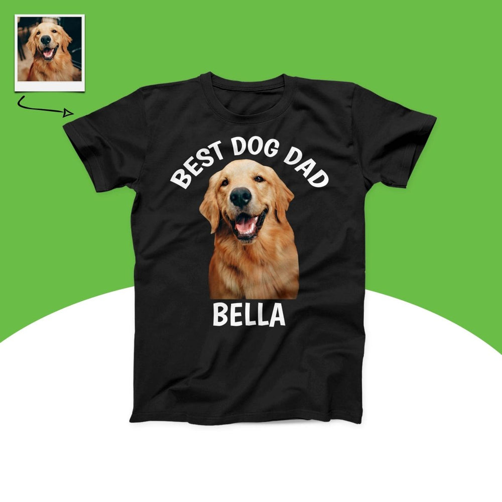 Custom Dog Dad T-shirt