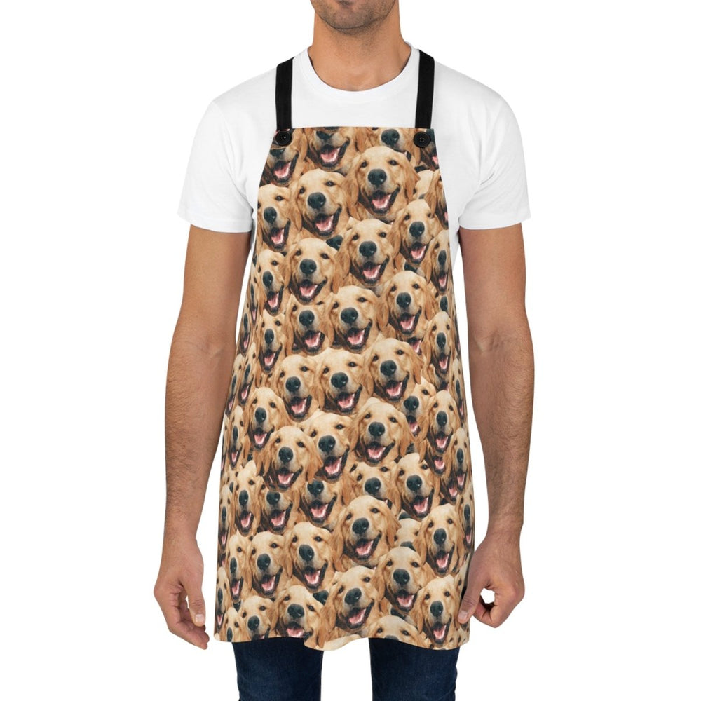 Custom Dog Face Apron Personalized Dog Photo Apron