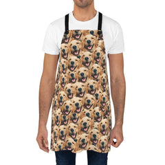 Custom Dog Face Apron Personalized Dog Photo Apron