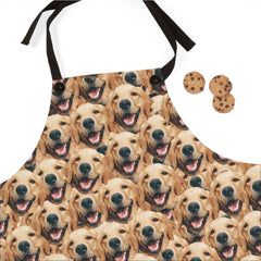 Custom Dog Face Apron Personalized Dog Photo Apron
