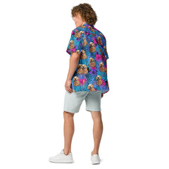 Custom Dog Face Hawaiian Shirt