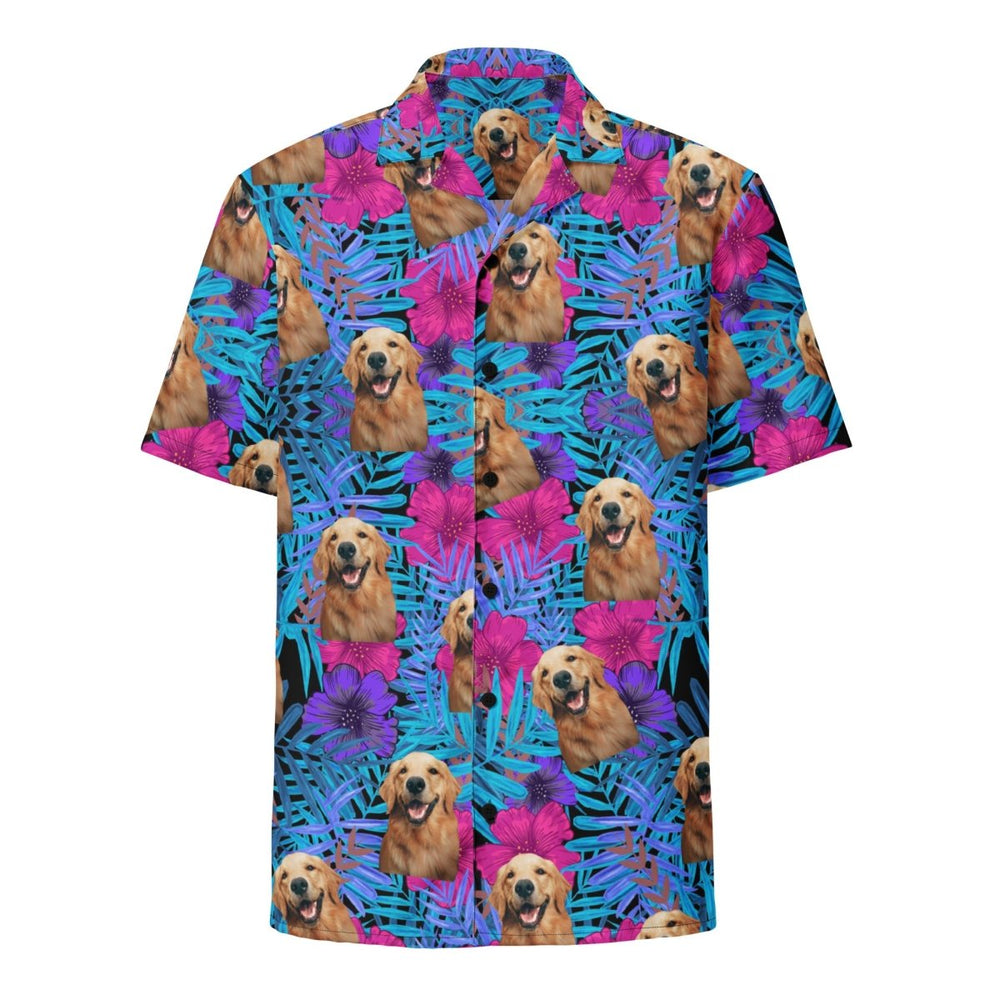 Custom Dog Face Hawaiian Shirt