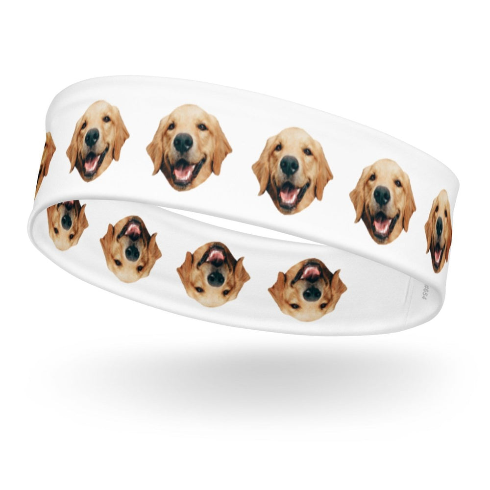 Custom Dog Face Headband