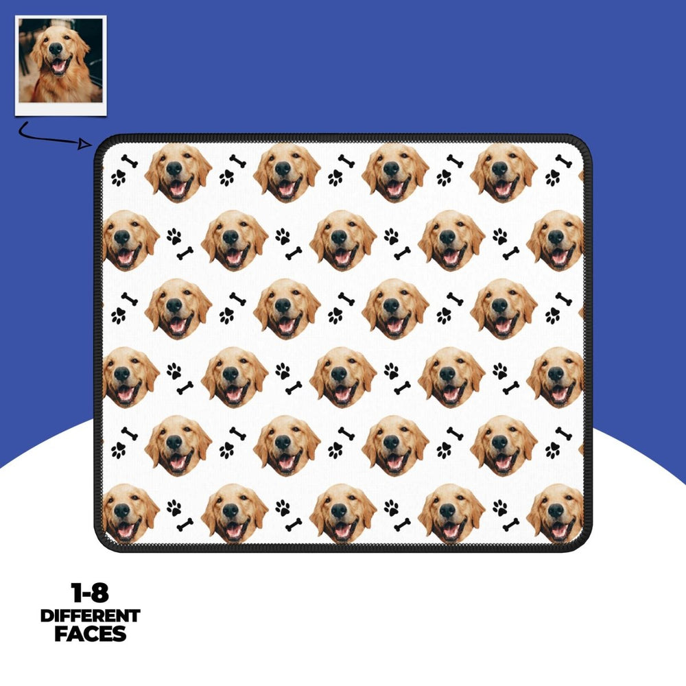 Custom Dog Face Mouse Pad