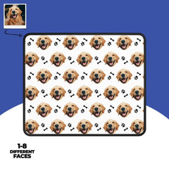 Custom Dog Face Mouse Pad