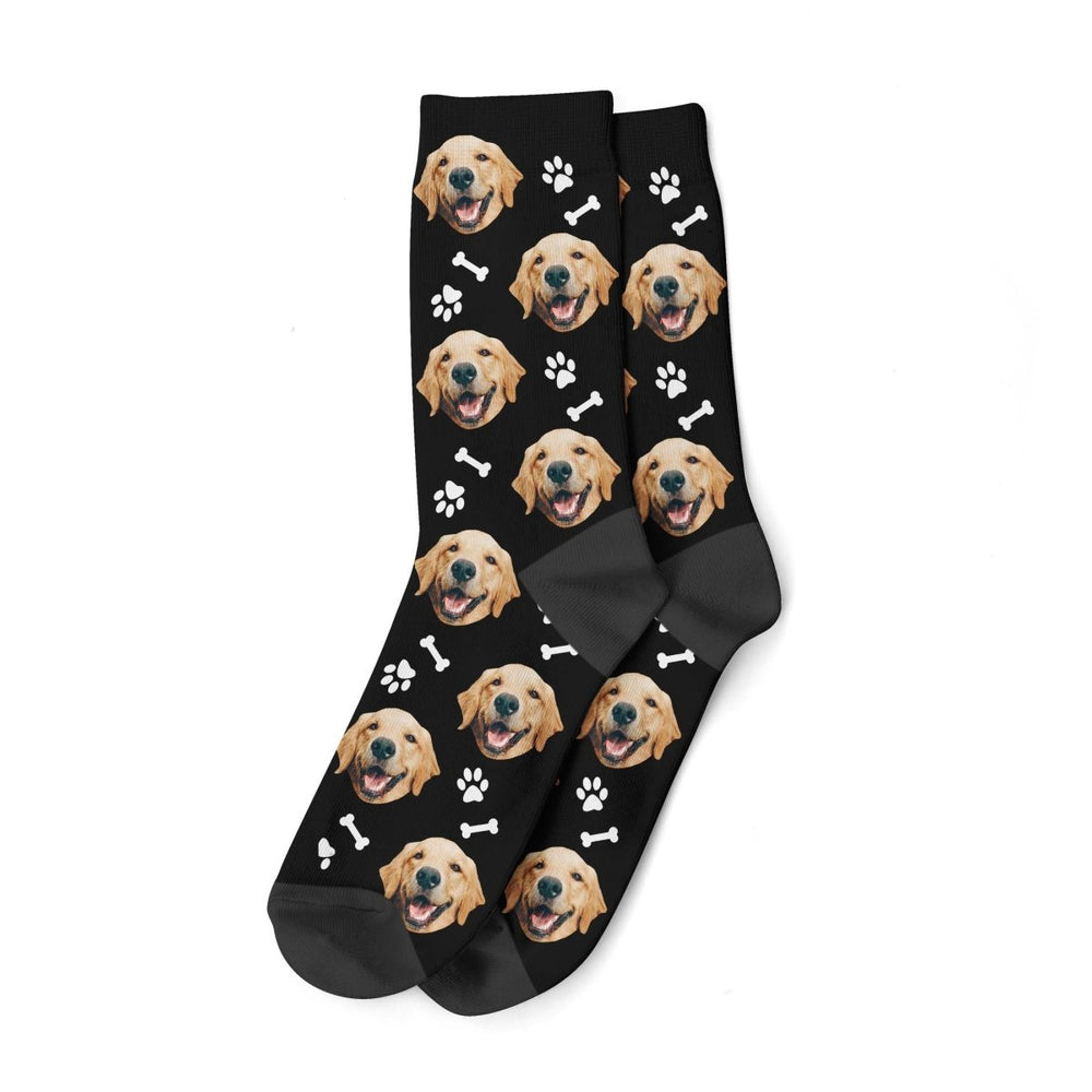 Custom Dog Face Socks