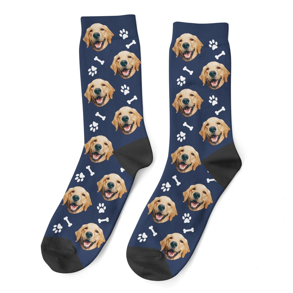Custom Dog Face Socks
