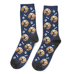 Custom Dog Face Socks