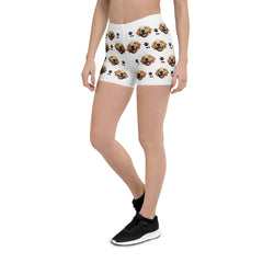 Custom Dog Face Women's Shorts