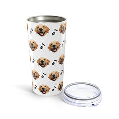 Custom Dog Faces Tumbler