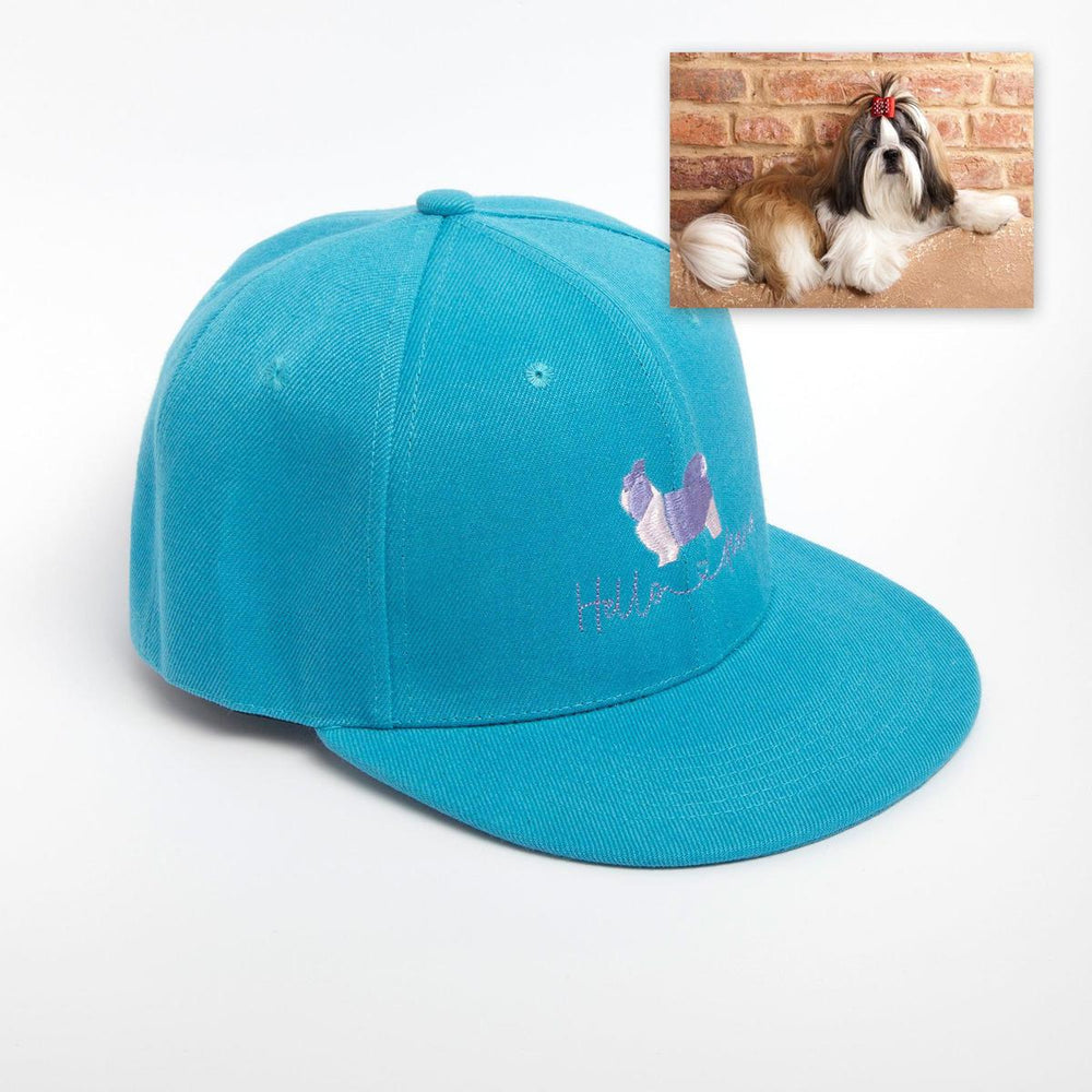 Custom Embroidered Flat Baseball Cap