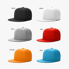 Custom Embroidered Flat Baseball Cap