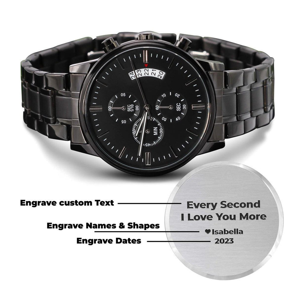 Custom Engraved Watch For Men