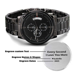 Custom Engraved Watch For Men