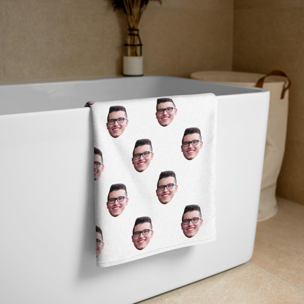 Custom Face Beach Towel