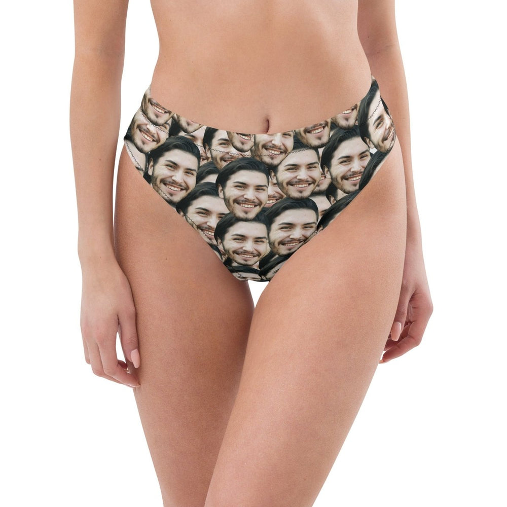 Custom Face Bikini Bottom Personalized Swimwear