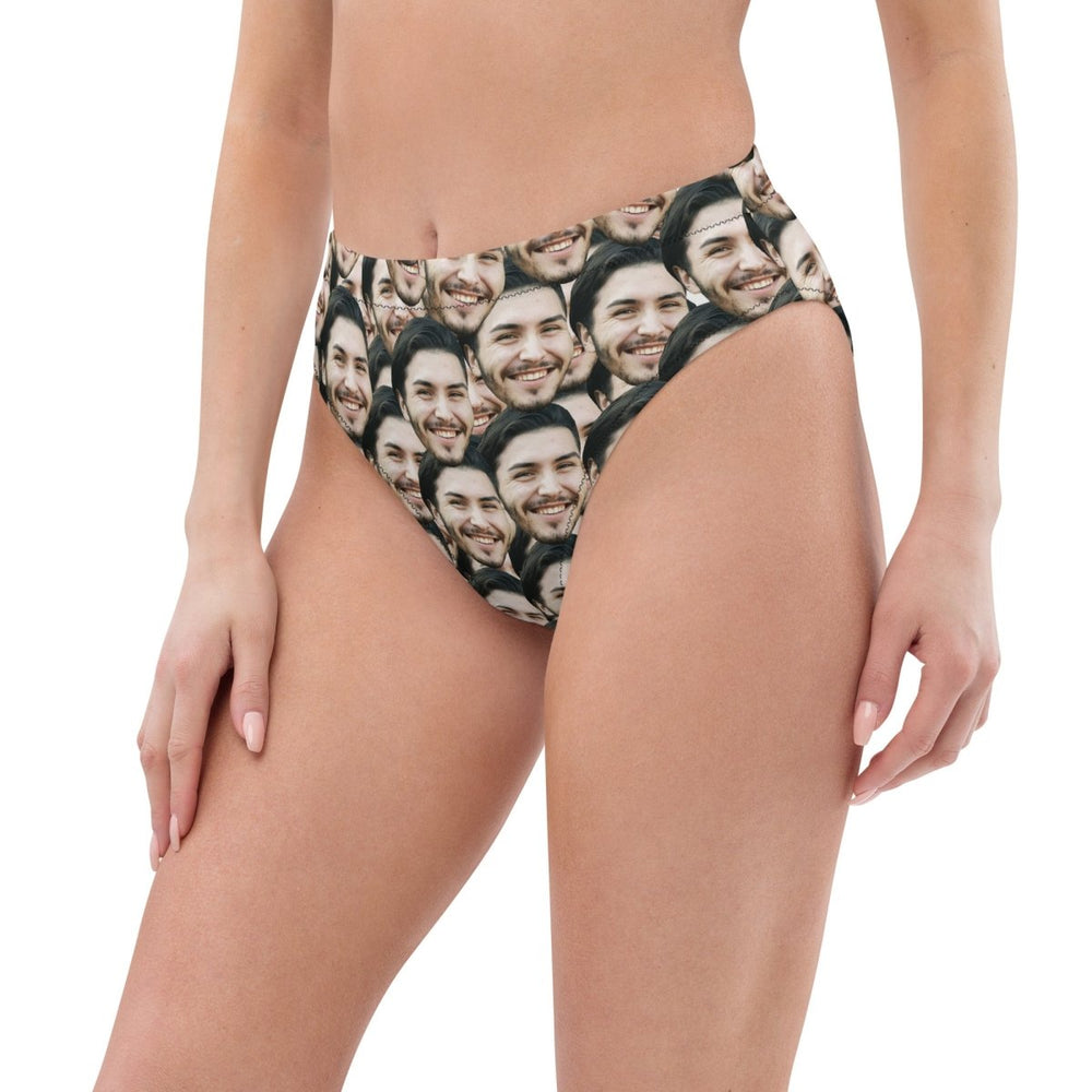 Custom Face Bikini Bottom Personalized Swimwear