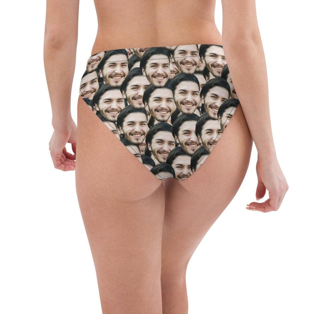 Custom Face Bikini Bottom Personalized Swimwear