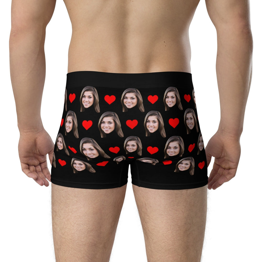 Personalized Face Boxers WIth Text