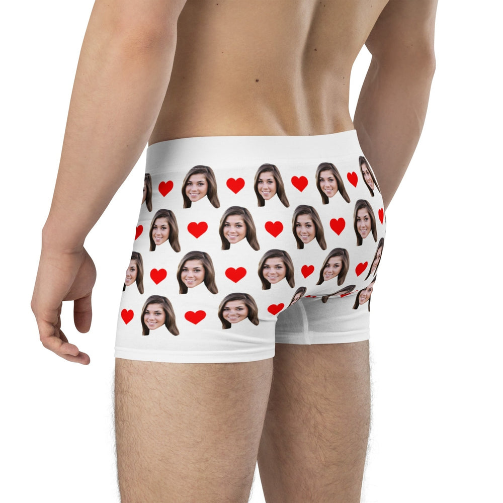 Personalized Face Boxers WIth Text
