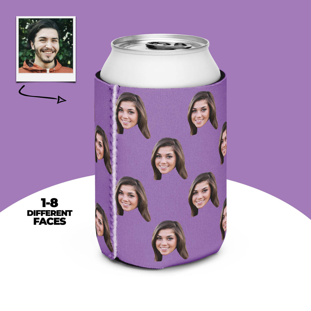Custom Face Can Cooler