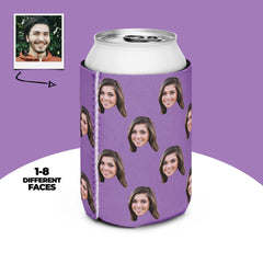 Custom Face Can Cooler